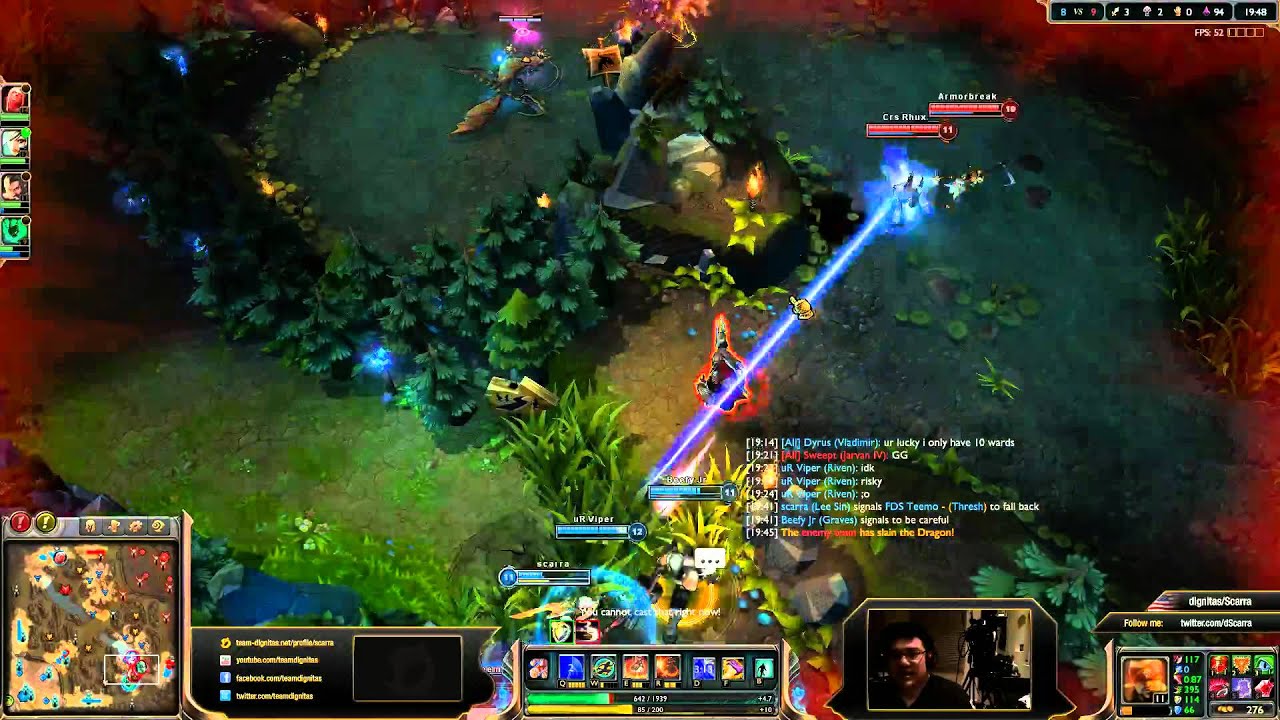 Scarra - Lee Sin jungle - with HBO correspondent Soledad O'Brien
