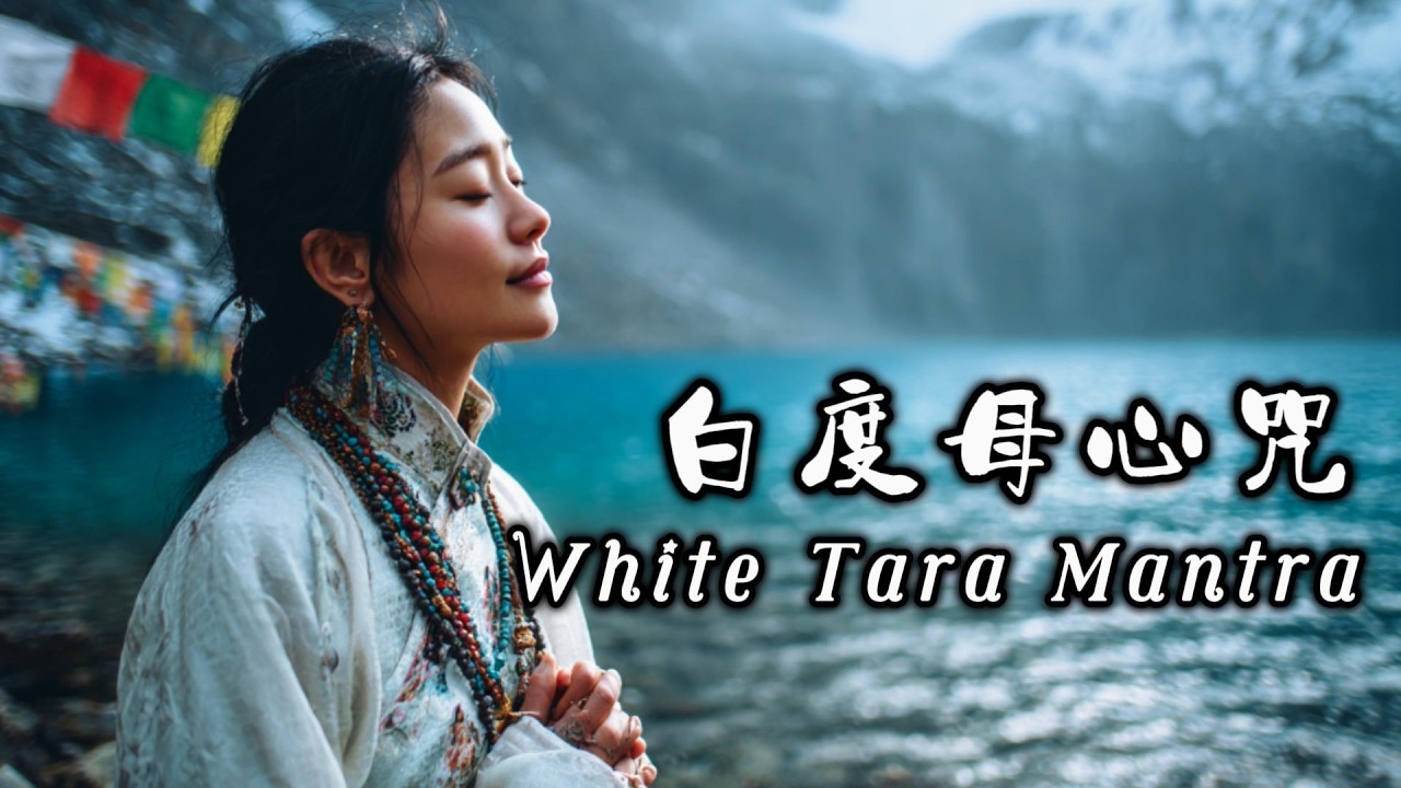 Healing Tibetan Music | White Tara Mantra 白度母心咒 | Meditation Melody for Blessings & Happiness