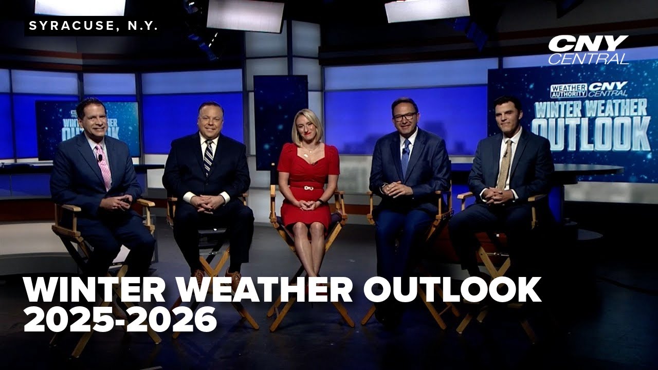 CNY Central Зимняя погода 2025/2026 Oulook