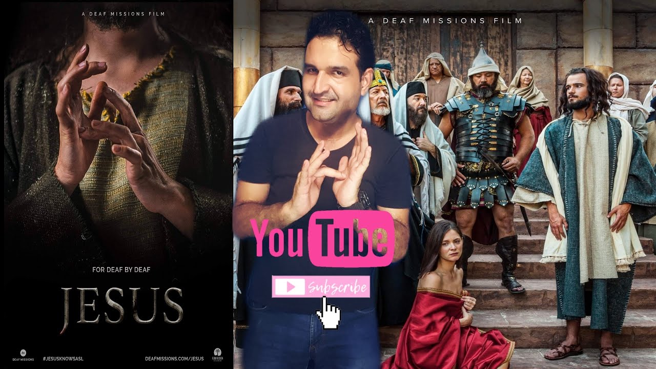 Película cristiana usado lengua de señas americana (ASL)  y subtítulos en español