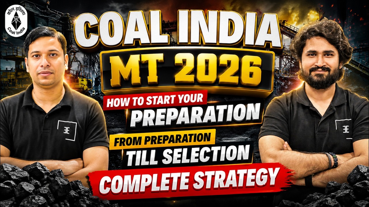 Coal India MT 2026 Preparation Strategy | Start TODAY - Examon Education