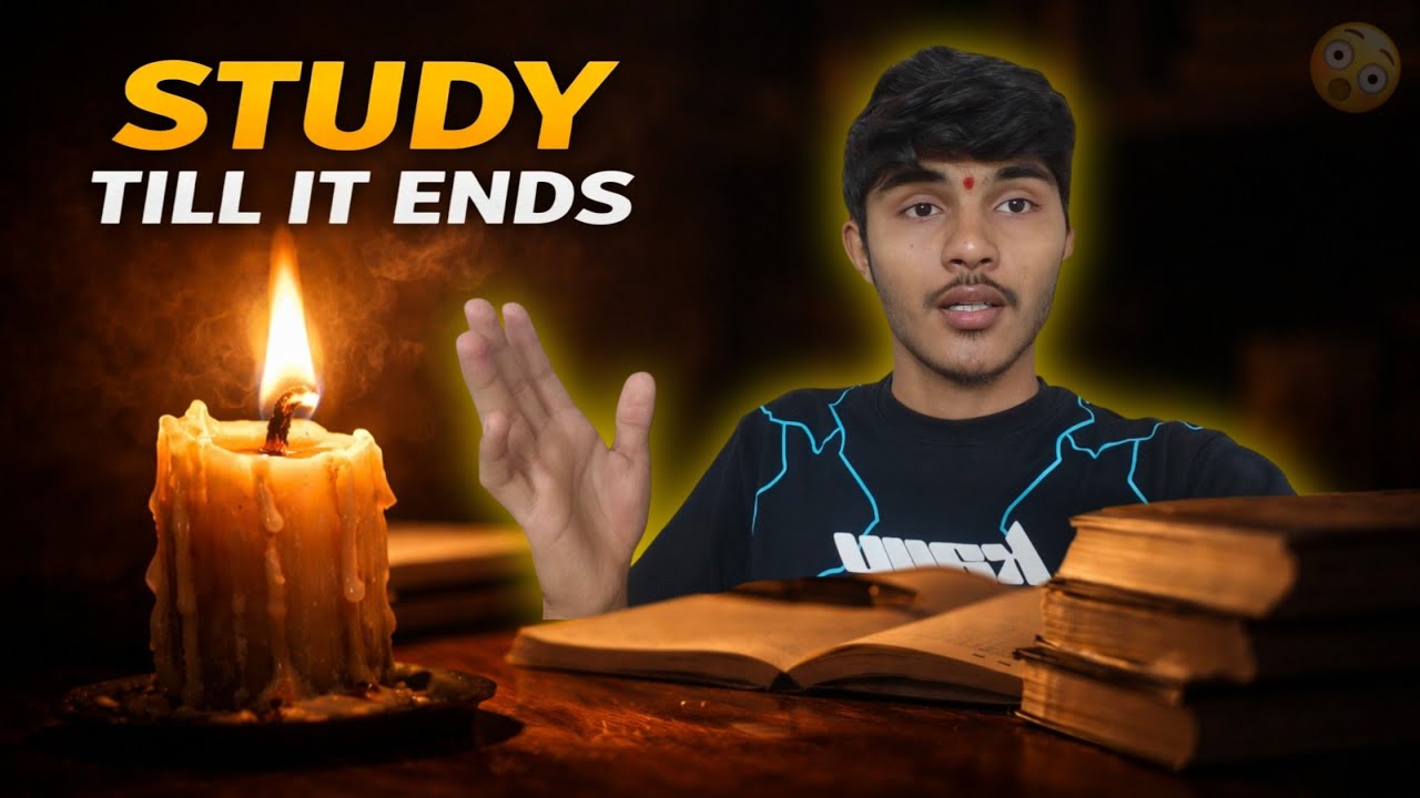 मेणबत्ती संपेपर्यंत अभ्यास | Candle End Study Challenge 📚🔥
