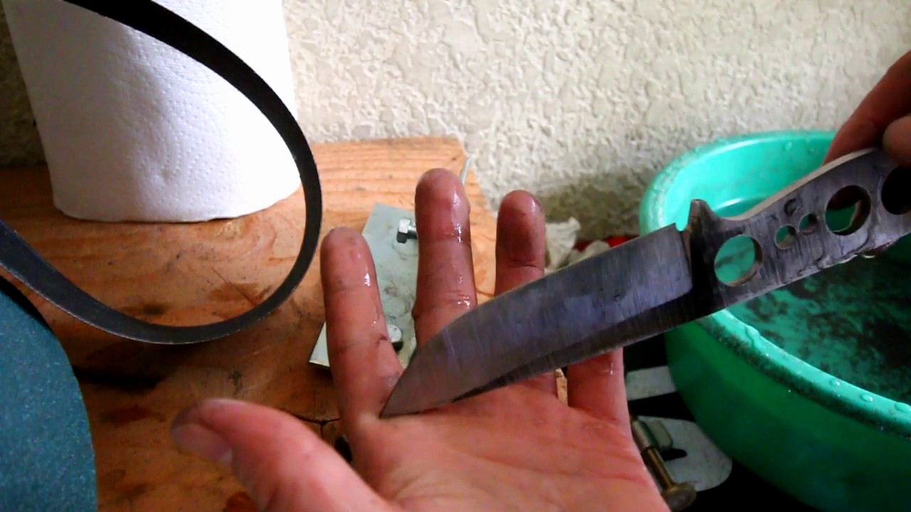 ナイフの作り方 ④削り出し編 【CustomKnifeMaking】