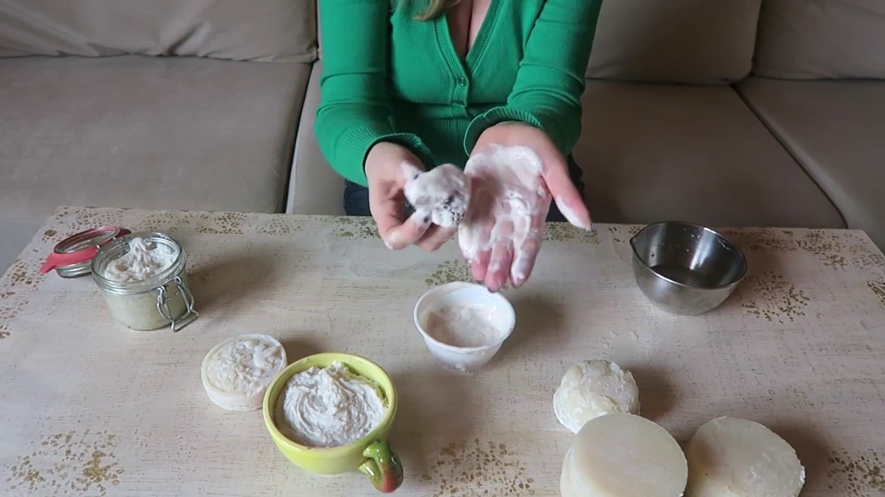 Делаем мыло для бритья 