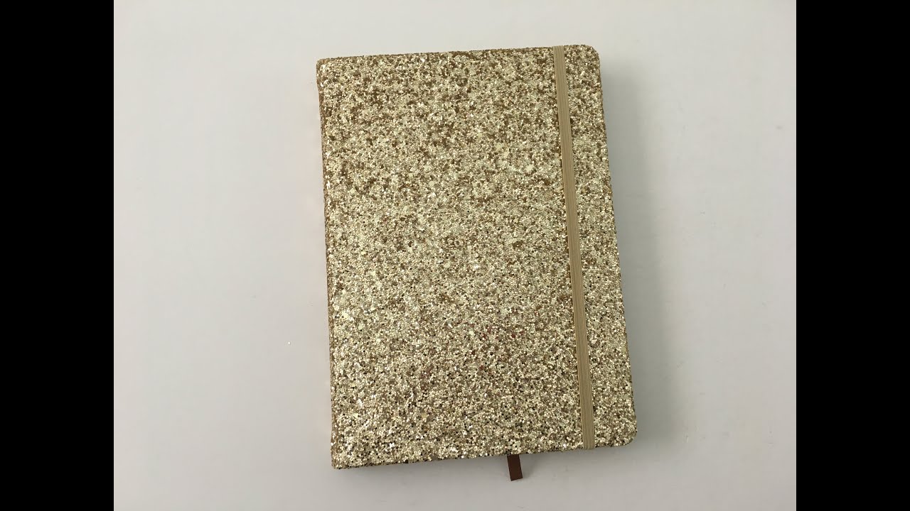 Kaisercraft Dot Grid Notebook Review (Glitter cover!)