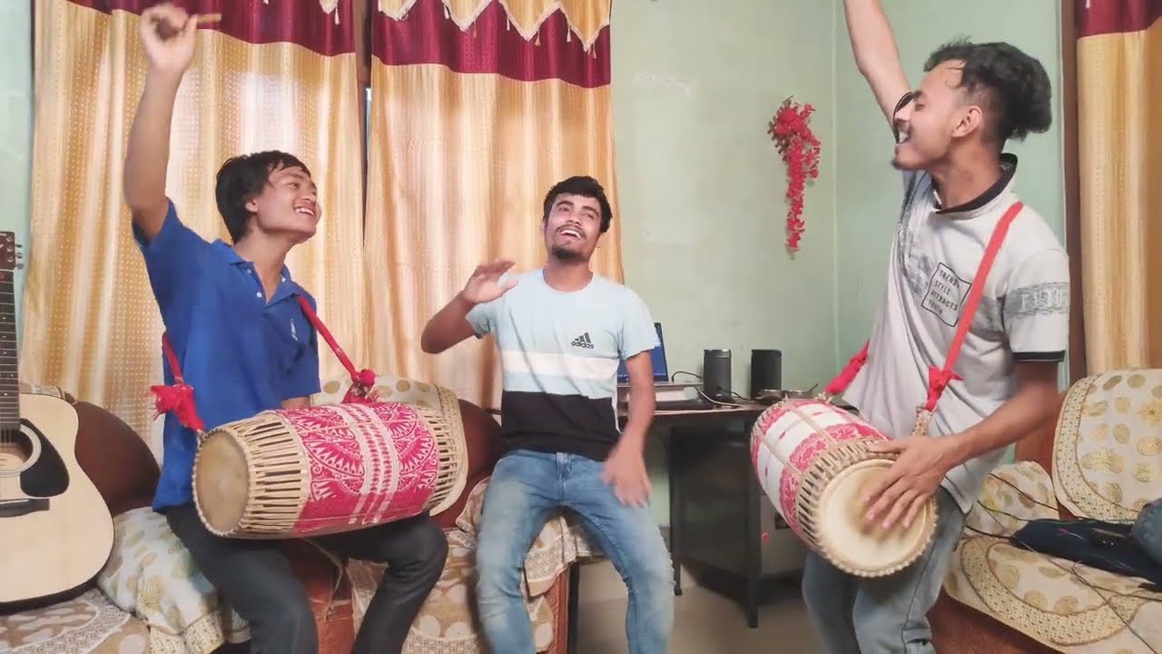 বিহু আমাৰ আৱেগ//কণ্ঠ - ময়োৰ//ঢোল - ধনঞ্জয় , কৌশিক 🤧