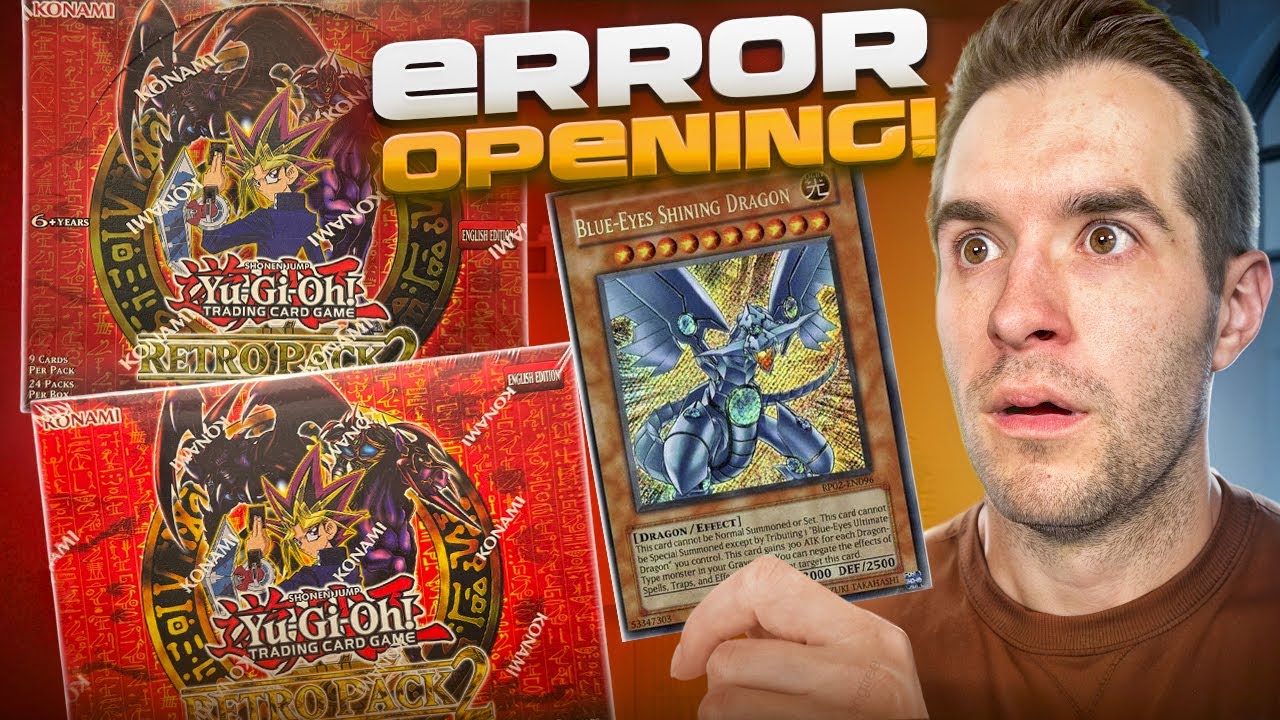 I Opened An ERROR Retro Pack 2 Box.. Then This FINALLY Happened!