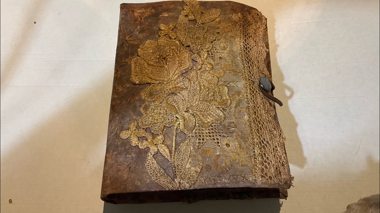 Laura’s First Grunge Journal  “Mom’s Grunge Journal”  Junk Journal Flip [Not Available]