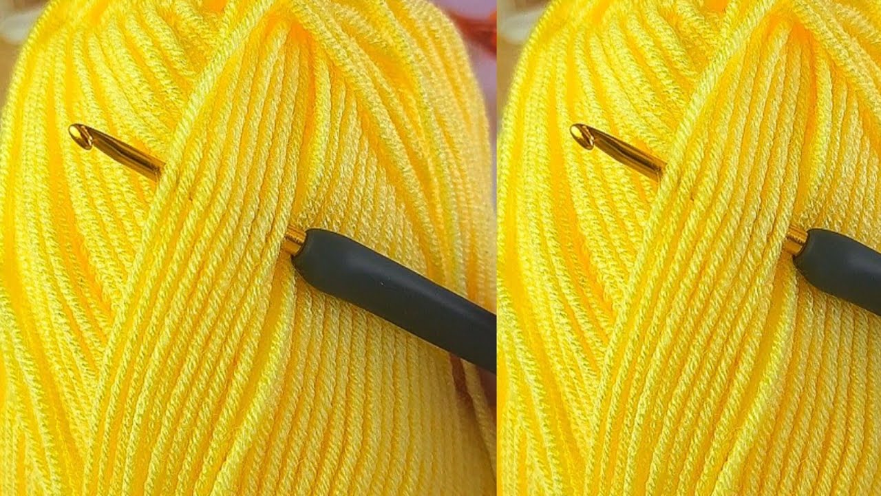 😲Just 2 Rows, So Easy! Modern Crochet Pattern✨