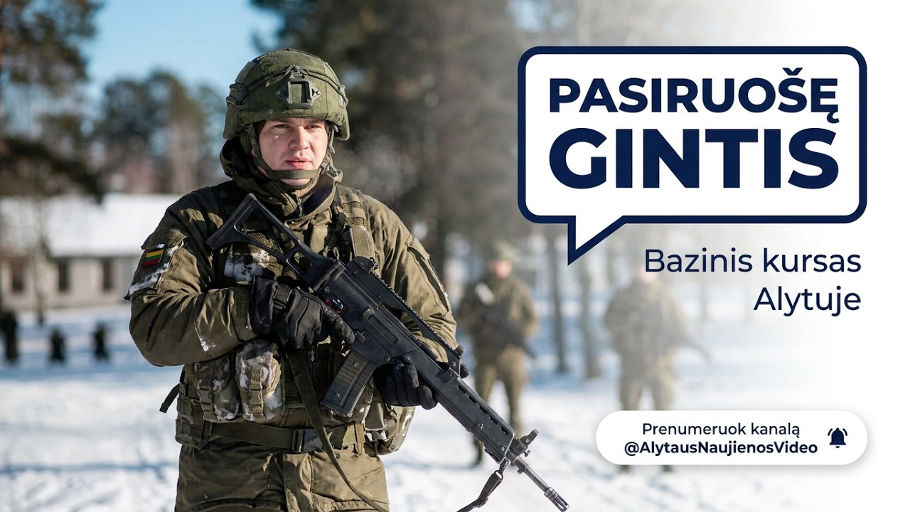 Alytuje – 5-asis Bazinis komendantinių vienetų rengimo kursas