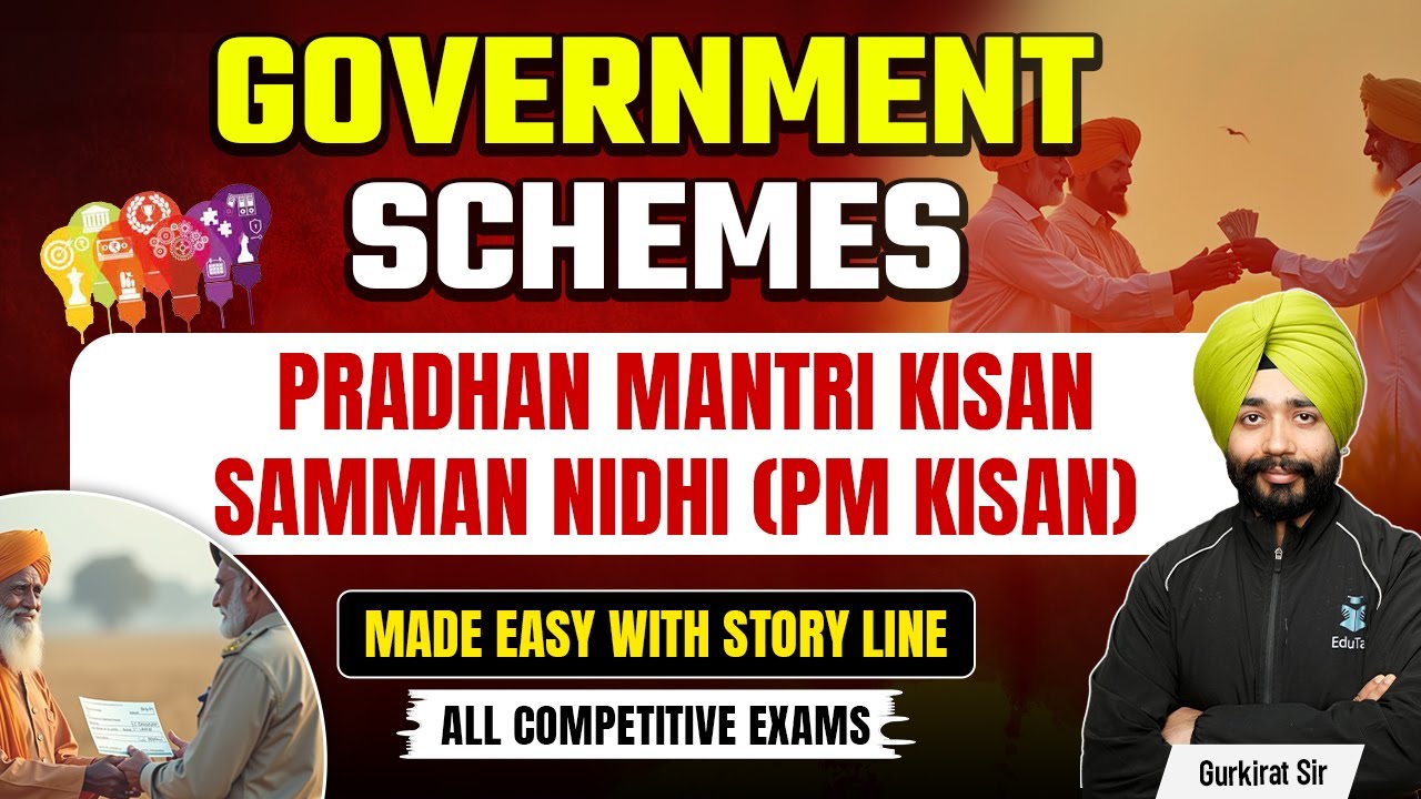 Government Schemes 2025 For Bank Exam | PM Kisan Samman Nidhi Yojana | EduTap Current Affairs 2025