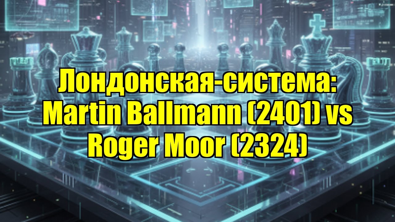 Лондонская-система: Martin Ballmann (2401) vs Roger Moor (2324)