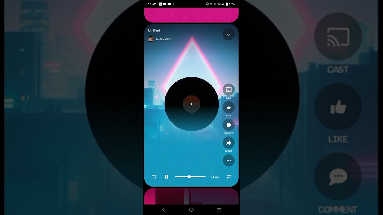 Gigi in trance per la setrlaina