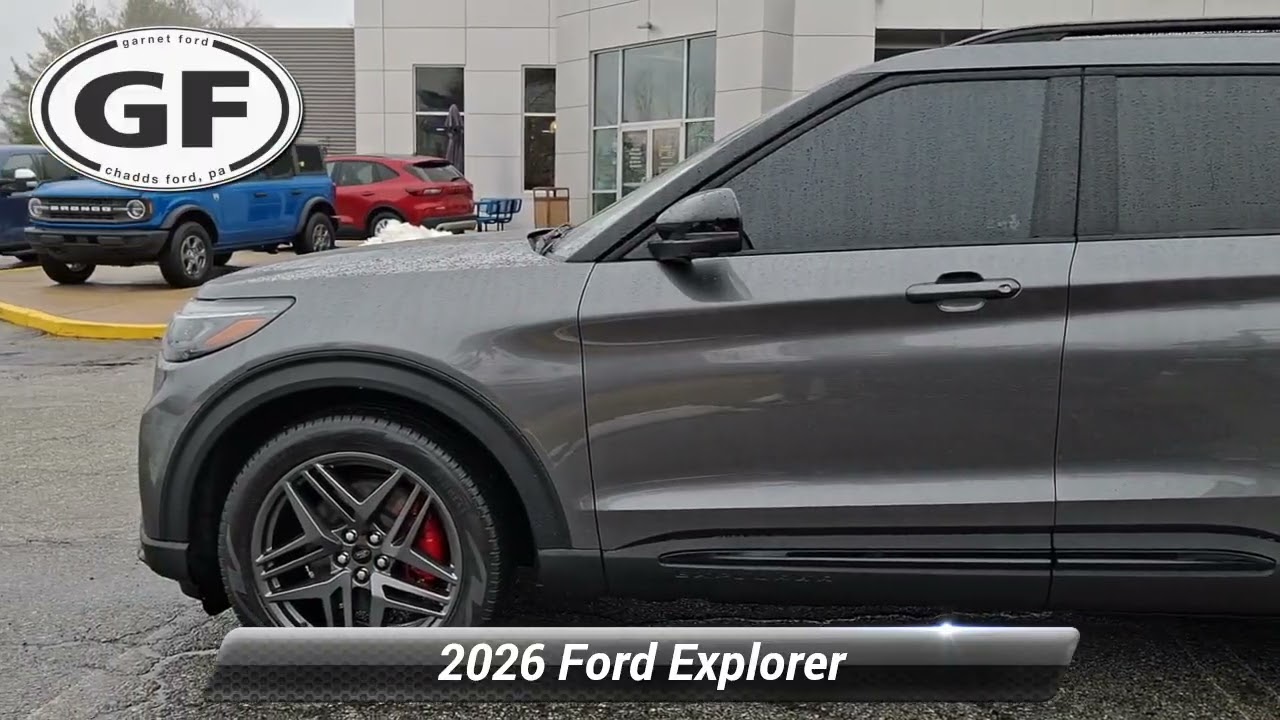 Used 2026 Ford Explorer ST, West Chester, PA P0046