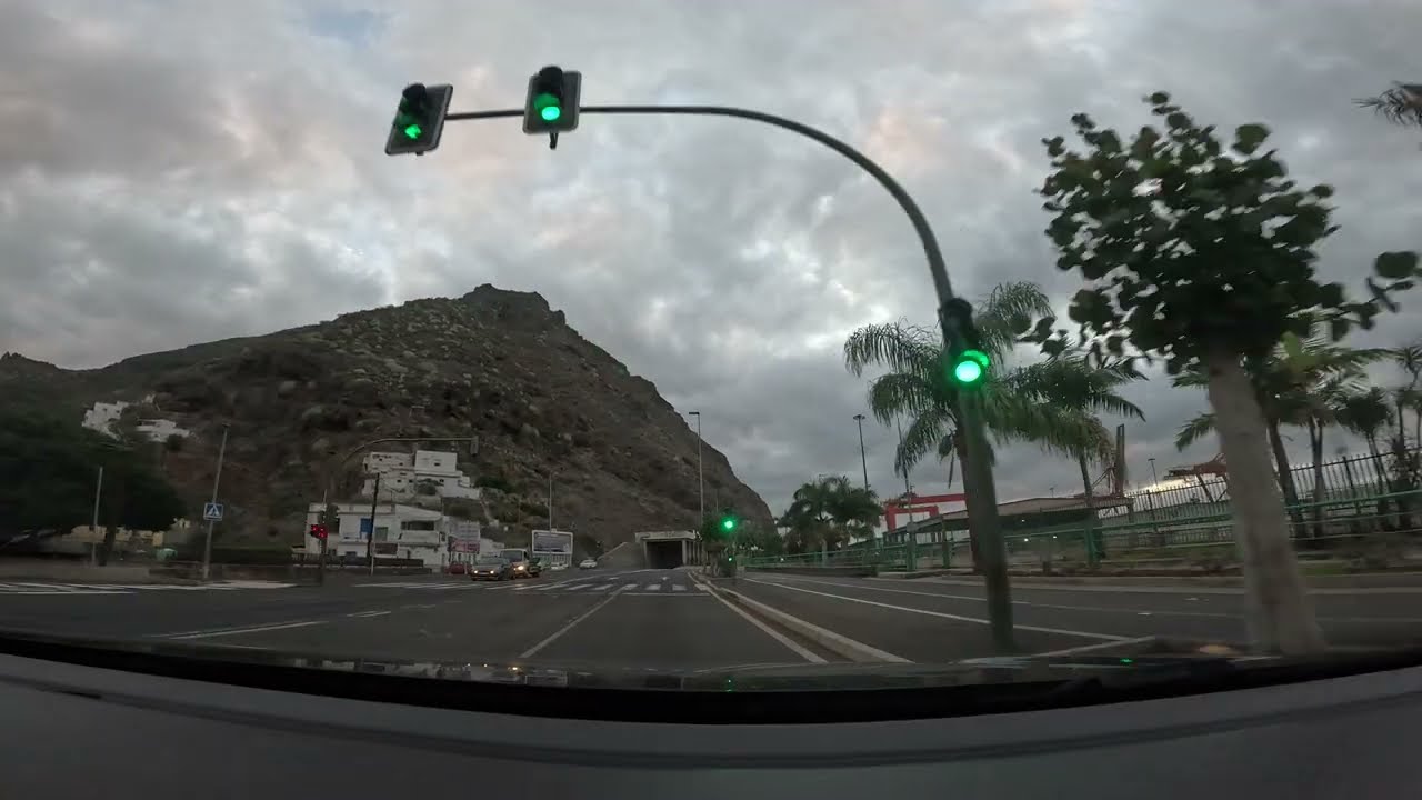 Sonidos Reales de Carretera para Relajarse, Ruta en coche por Tenerife 4K