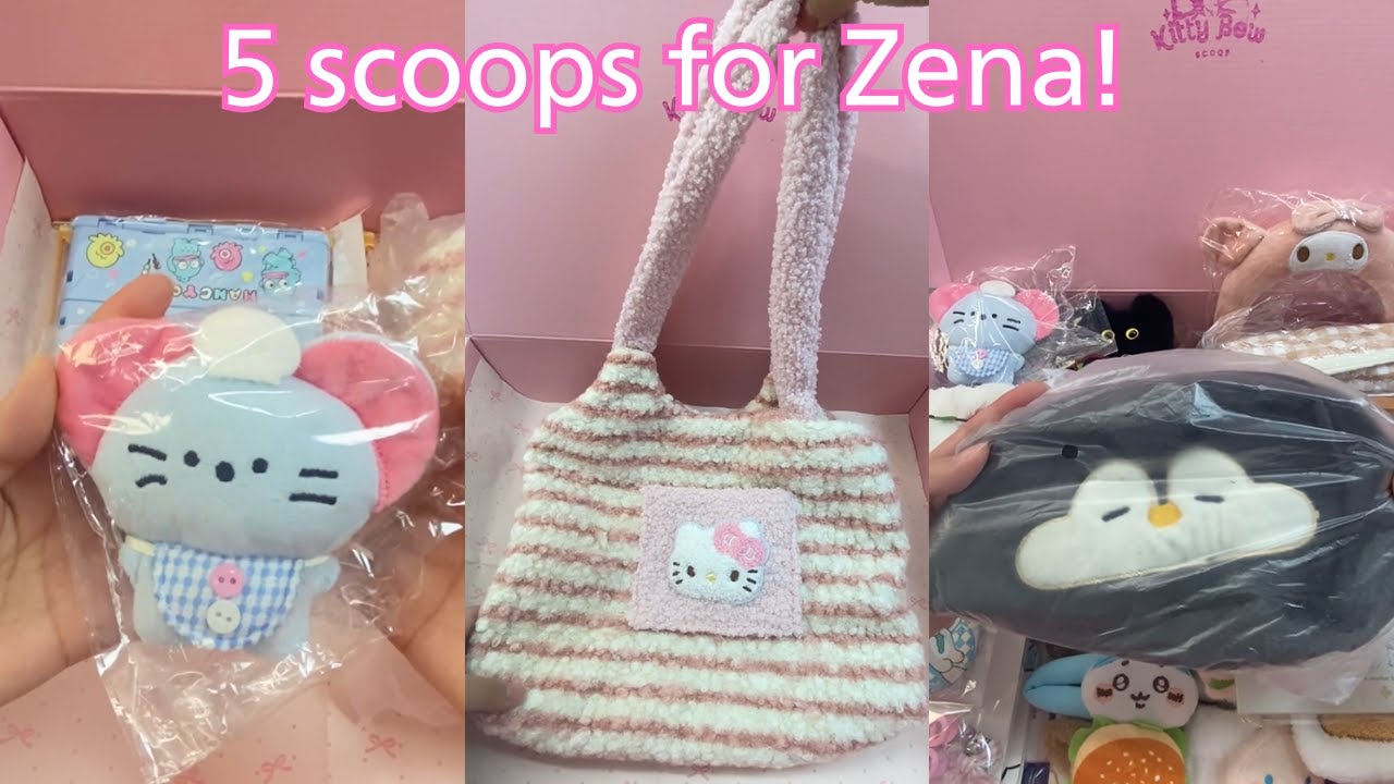 5 scoops order for Zena! A customer from Australia! She didn't leave a note