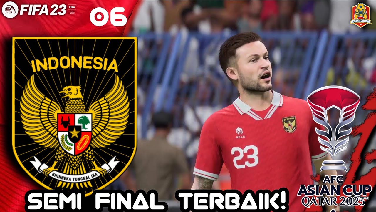 SEMI FINAL PALING GILA!! AFC ASIAN CUP 2023 IRAN VS TIMNAS INDONESIA | FIFA 23 INDONESIA #6