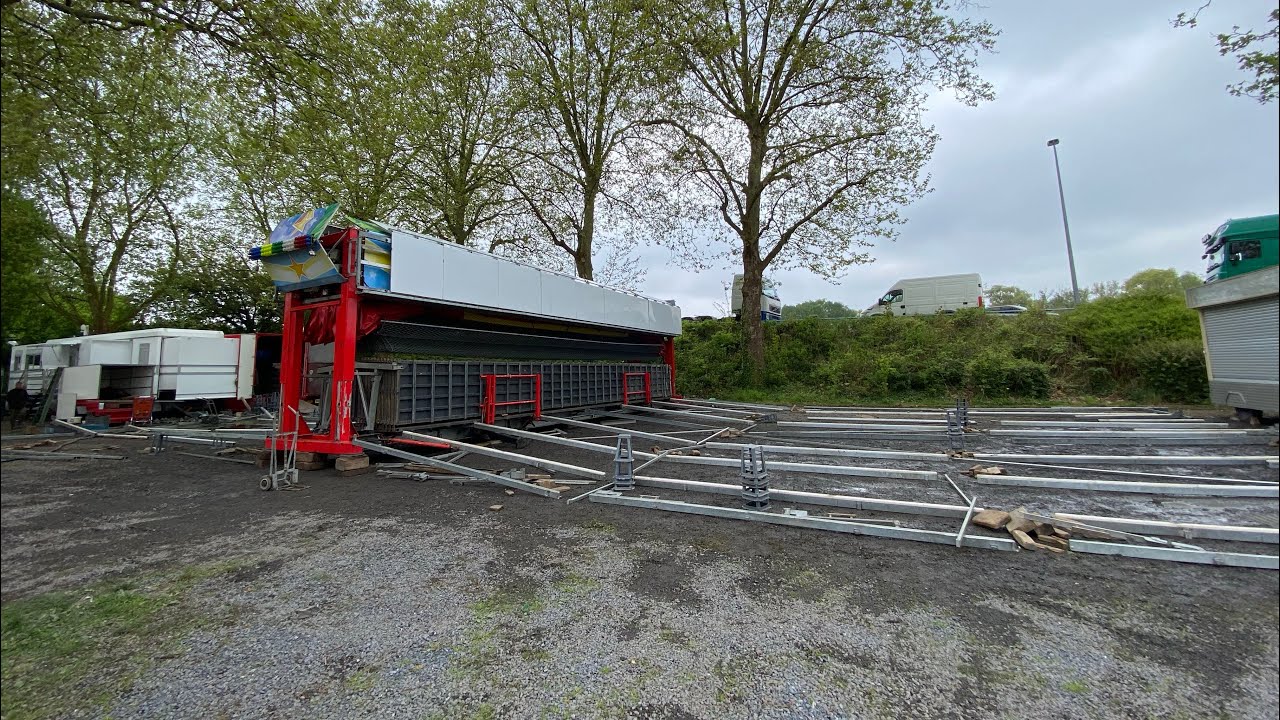MONTAGE DE LA FÊTE DE LA BATELLERIE - FÊTE FORAINE DE DOUAI DORIGNIES 2025