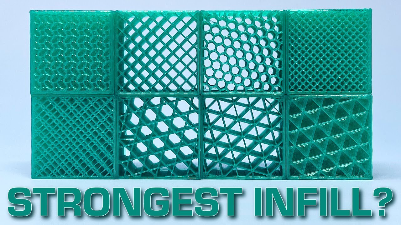 Какой тип заполнения самый прочный? | Лаборатория испытаний 3D-печати