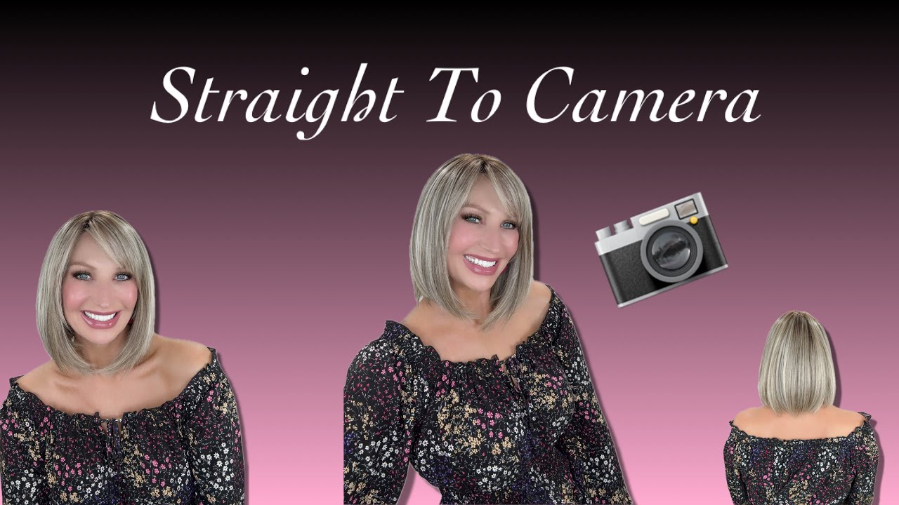 Straight To Camera wig by Raquel Welch in the color Shaded Iced Latte Macchiato