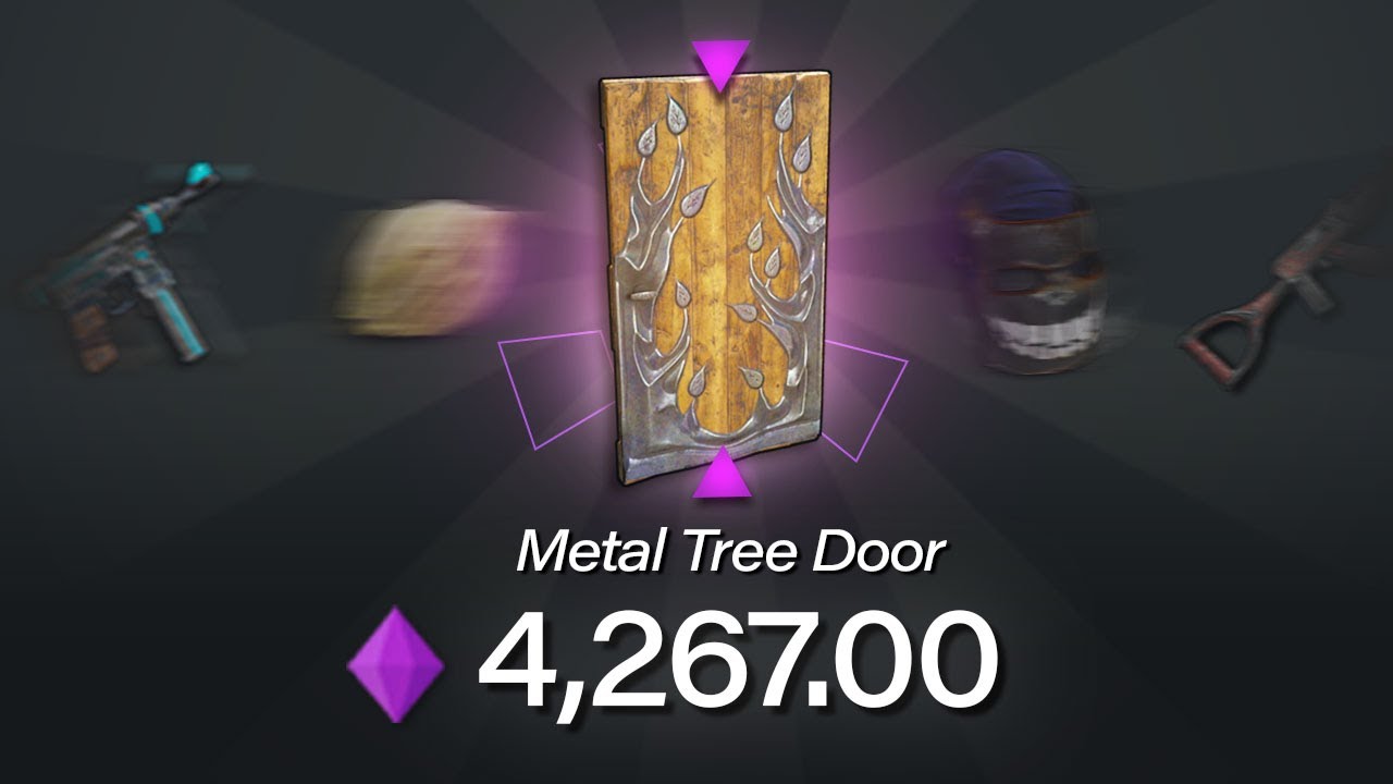 4% Metal Tree Door WIN!