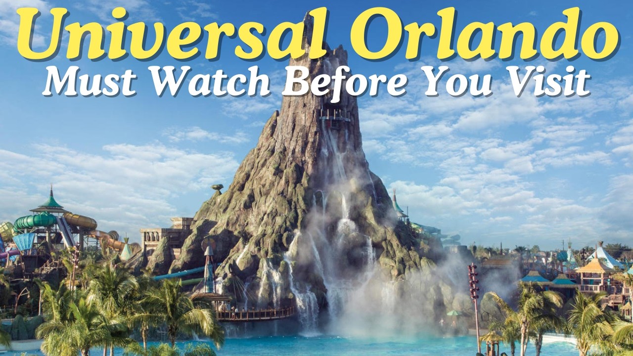 Universal Orlando 2 Day Itinerary - For First Time Visitors (STUDIOS & VOLCANO BAY)