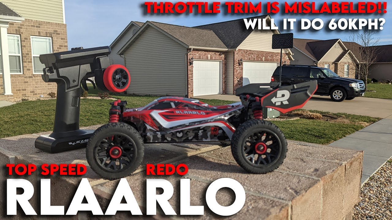 RLAARLO XDKJ-001 Top Speed Test REDO | Throttle Mislabeled