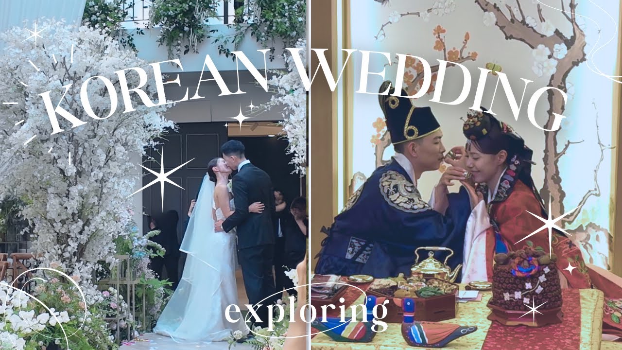 i'm taking you to a korean wedding in korea (w/explanation) 🇰🇷👰&zwj;♀️🤵💒