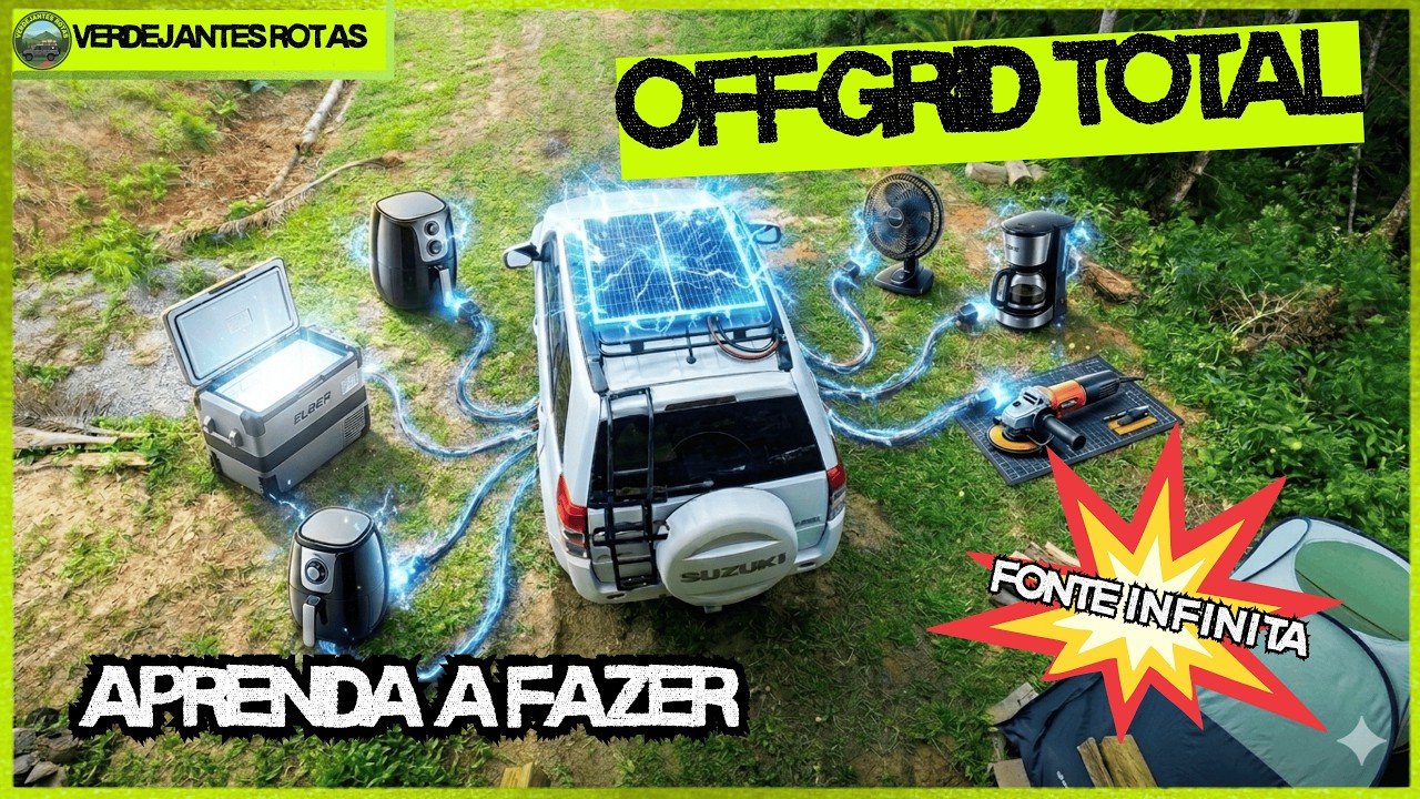 Energia Solar no Grand Vitara: O Sistema Offgrid Completo