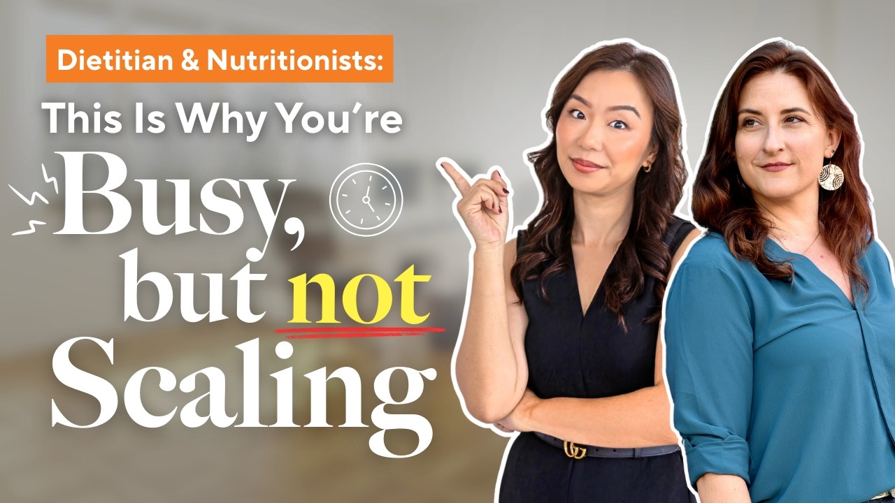 How to Scale an Online Dietitian & Nutrition Business to $20K+ Months