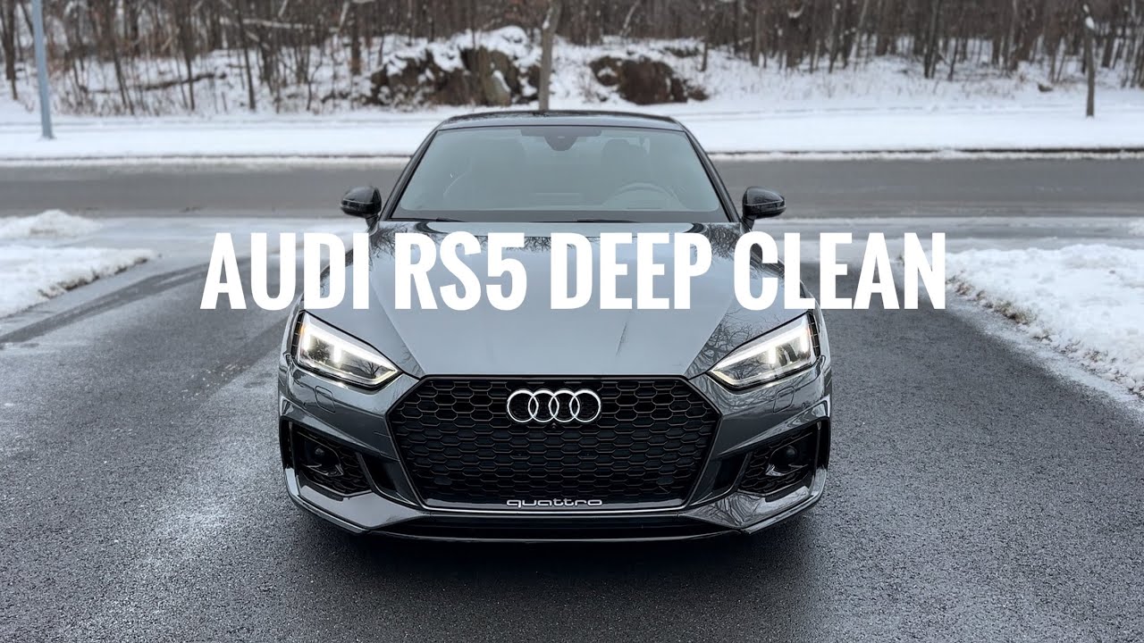 16 HOURS deep clean on this Audi RS5 ?!