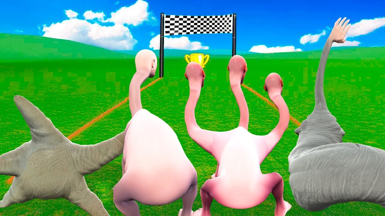 ¿Quién es el MÁS RAPIDO de las CRIATURAS TALASOFOBIA? - Garry's Mod