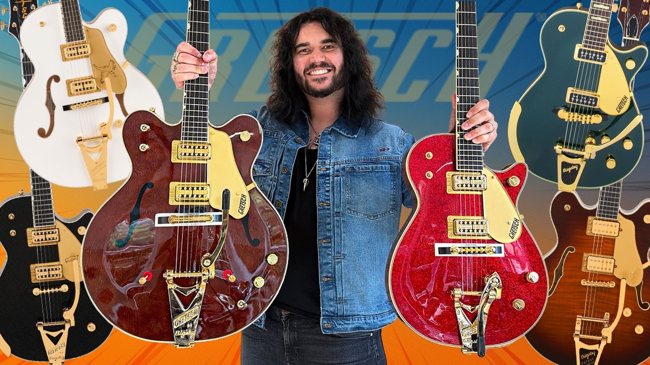 The Most Incredible Gretsch Guitars I've EVER PLAYED! - Their Flagship 'Professional Collection'