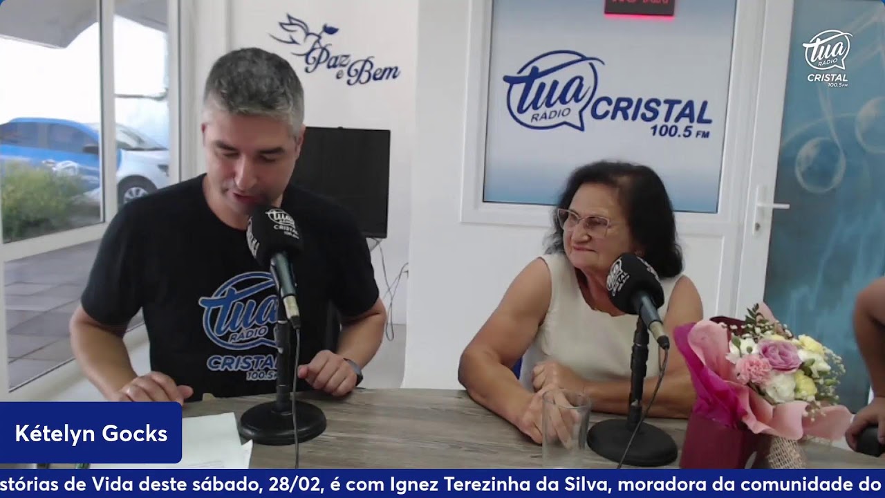 HISTÓRIA DE VIDA DESTE SÁBADO, 28/02, COM IGNEZ TEREZINHA DA SILVA