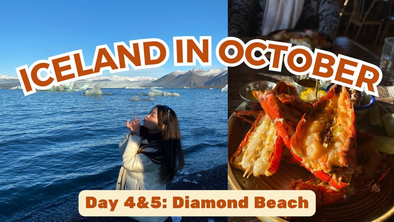 Iceland in October: Day 4&5 at Svartifoss and Diamond Beach
