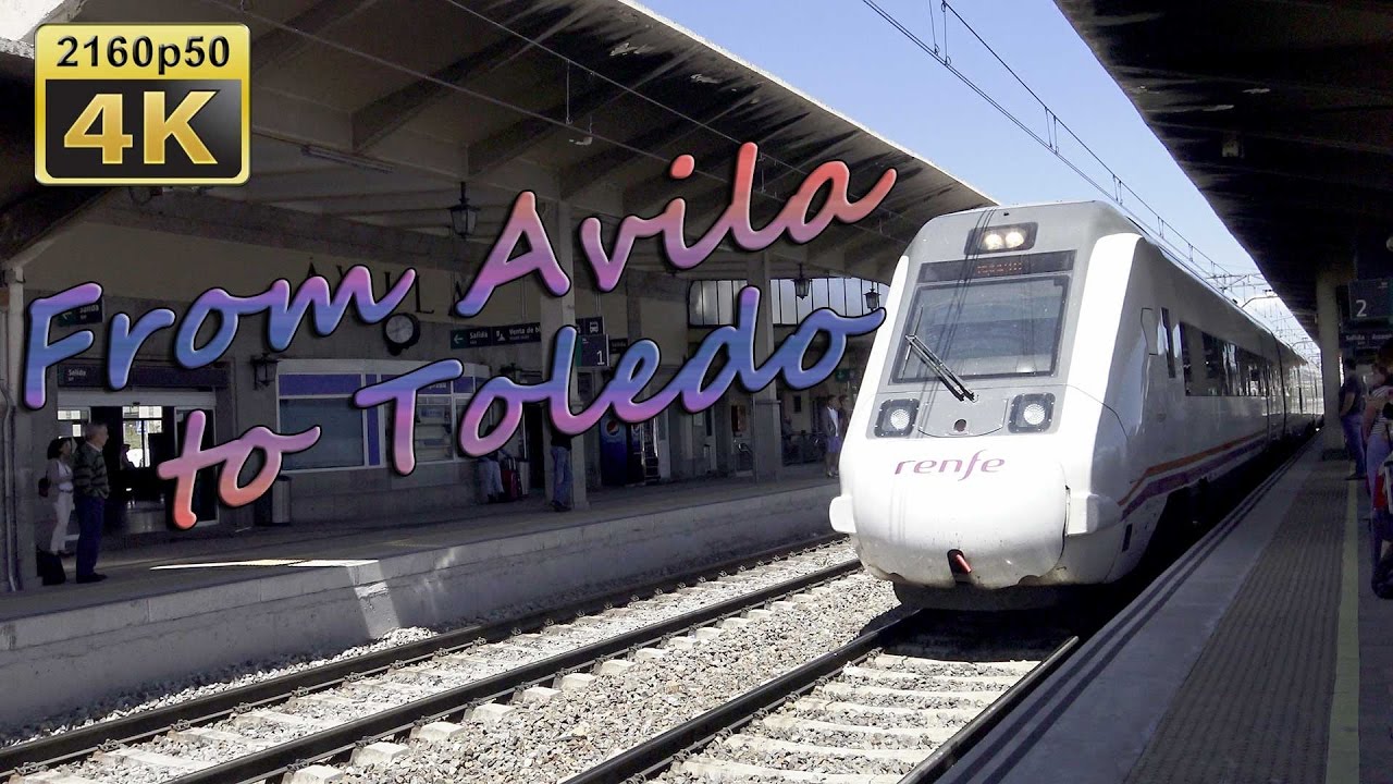 From Avila to Toledo by Train - Spain 4K Travel Channel