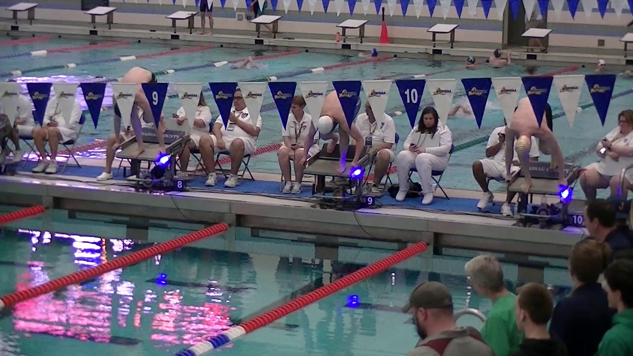 2019 New York State boys 100 yard freestyle Final