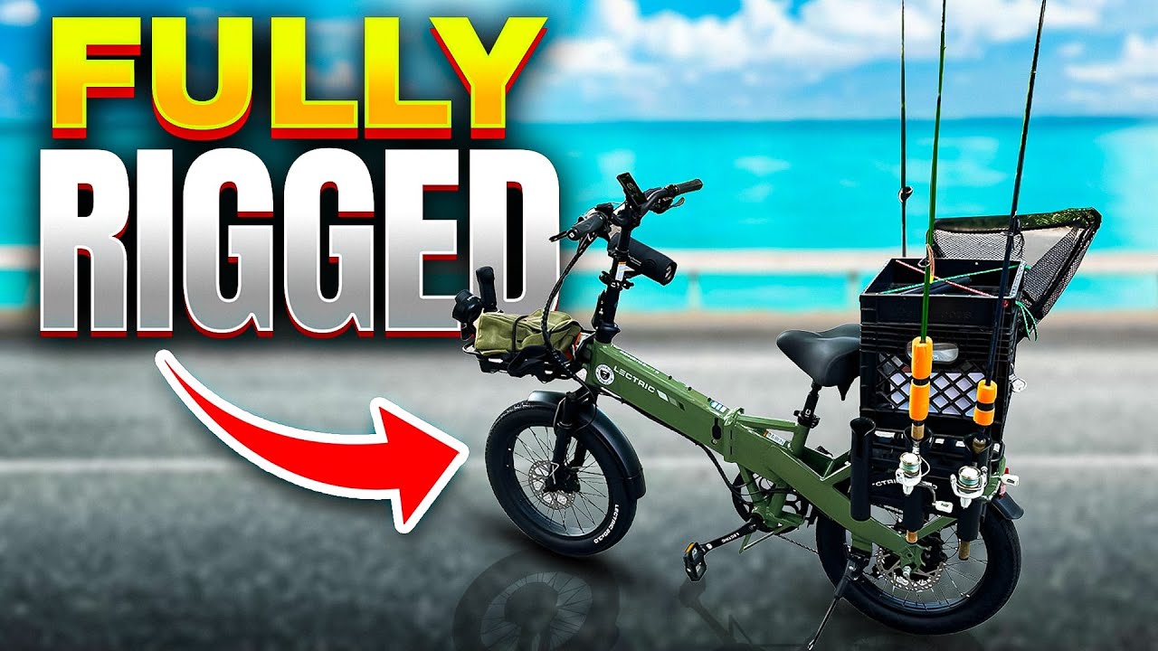 Lectric XP4 e-Bike Review - Fishing Modifications