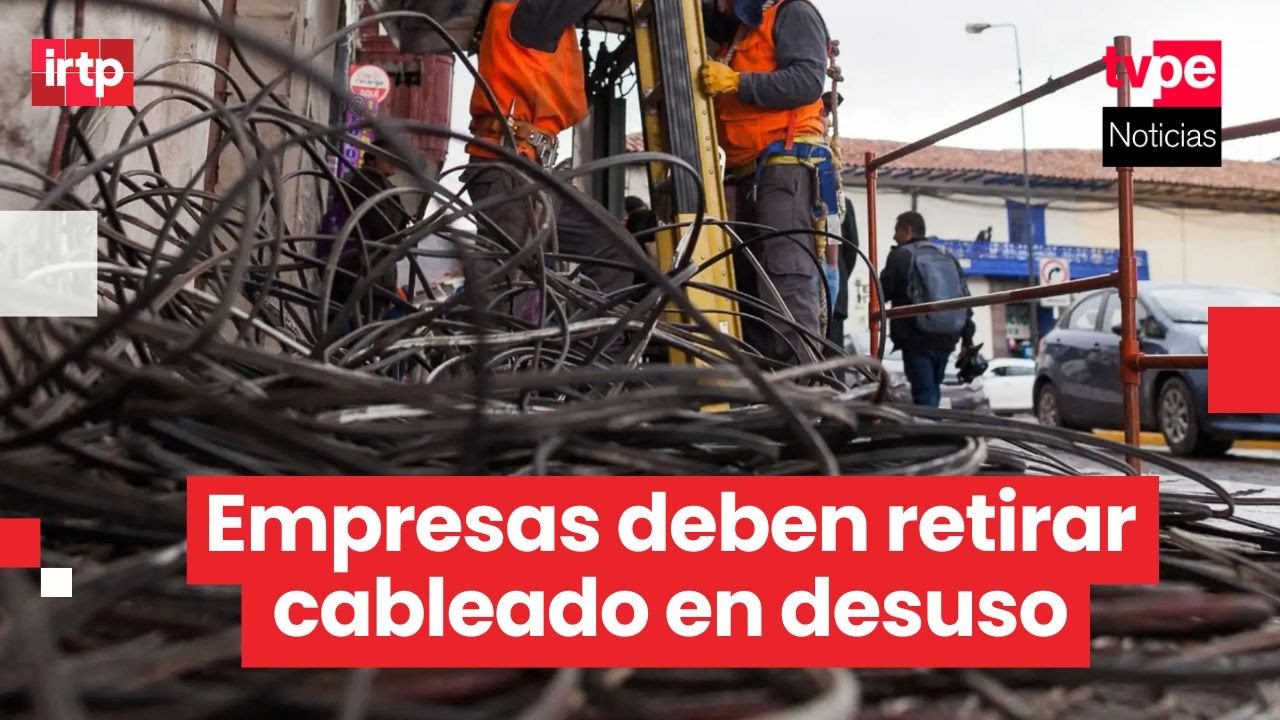 Defensoría exige retirar cables en mal estado en Lima norte antes del 12 de marzo