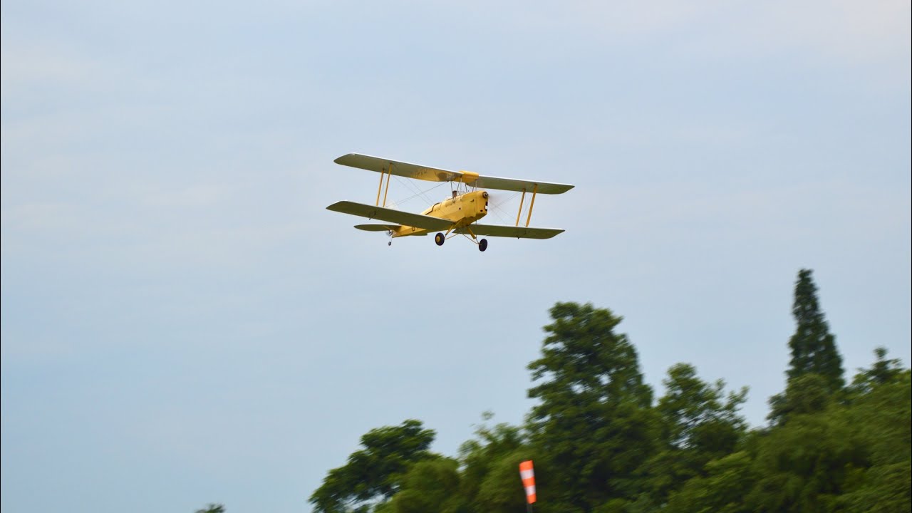 Light, Slow, and Real — The Beauty of the Electric Tiger Moth Flight