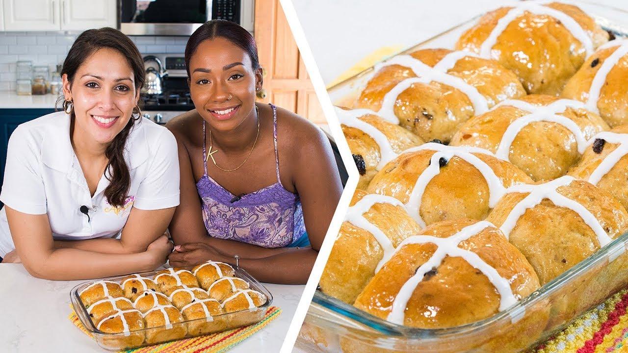 How To Bake Trini Hot Cross Buns | Foodie Nation x The Messy Apron
