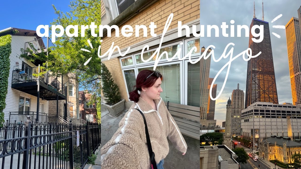 Apartment hunting in CHICAGO with prices 🏙| Chicago Moving Diaries ep. 1