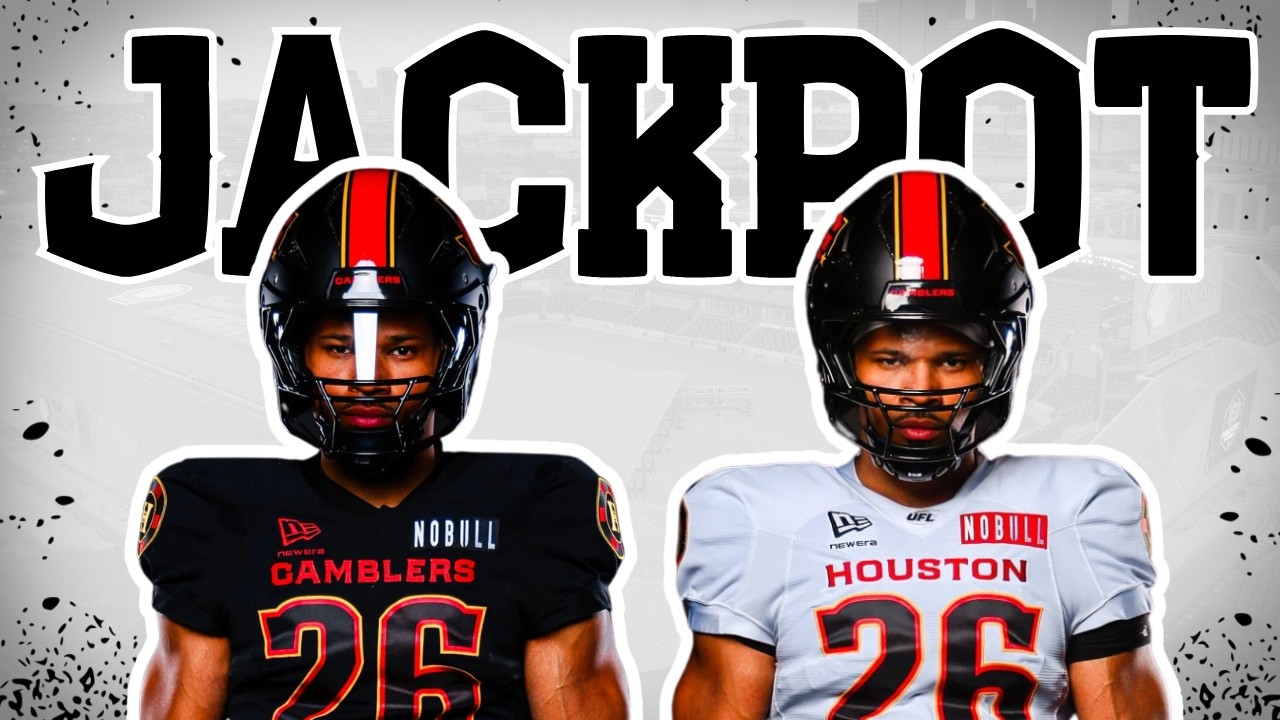 The Houston Gamblers New Uniforms are...