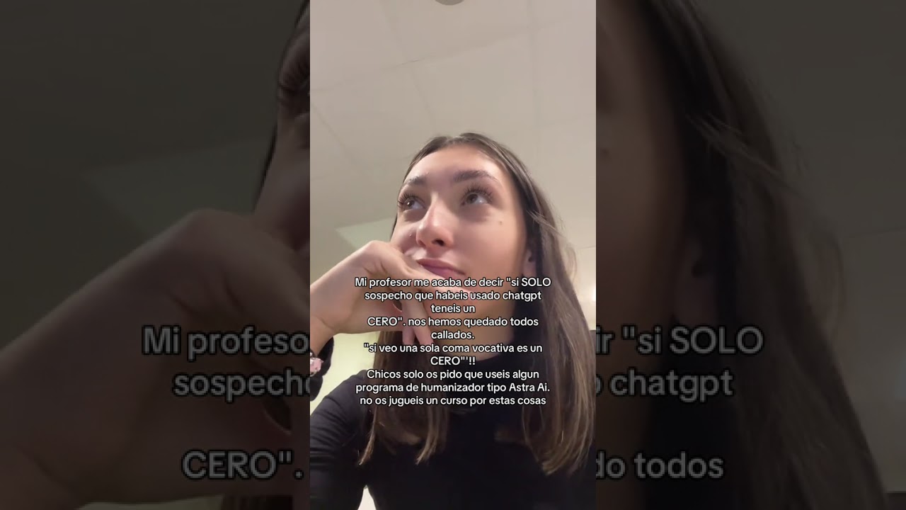 Si usas ChatGPT te ponen cero