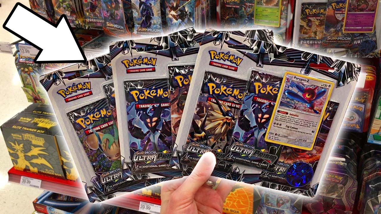 I REALLY NEED TO PULL A GOLD CARD! Opening Pokemon Ultra Prism packs