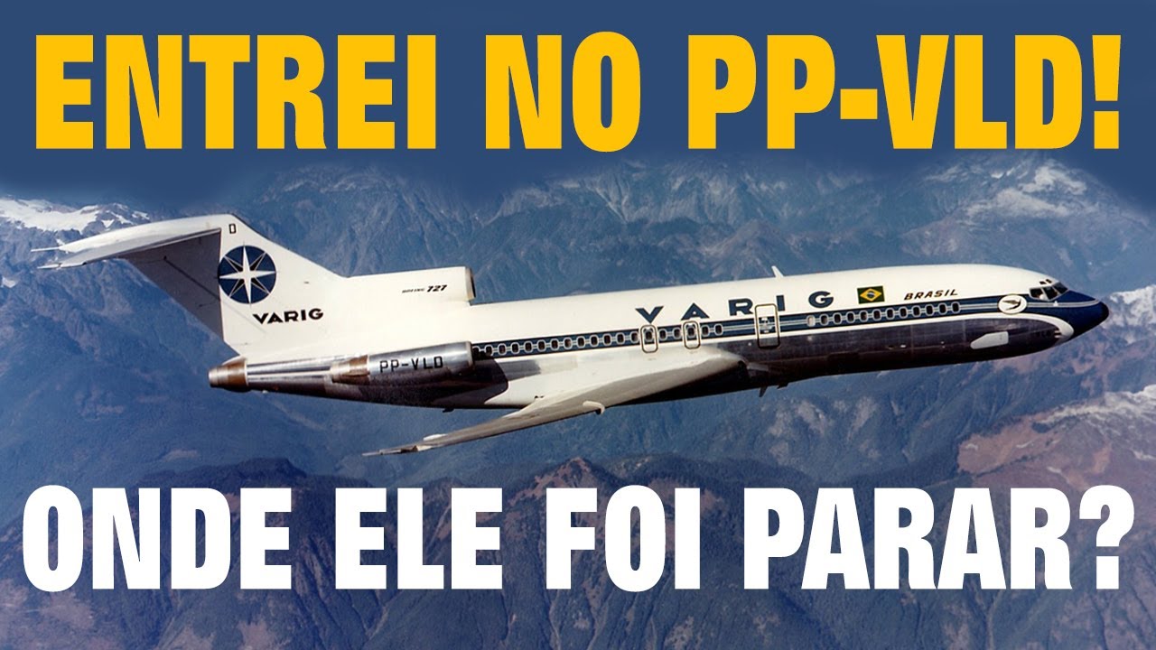 EXCLUSIVO: por dentro do BOEING 727 PP-VLD no aniversário de 95 anos da VARIG