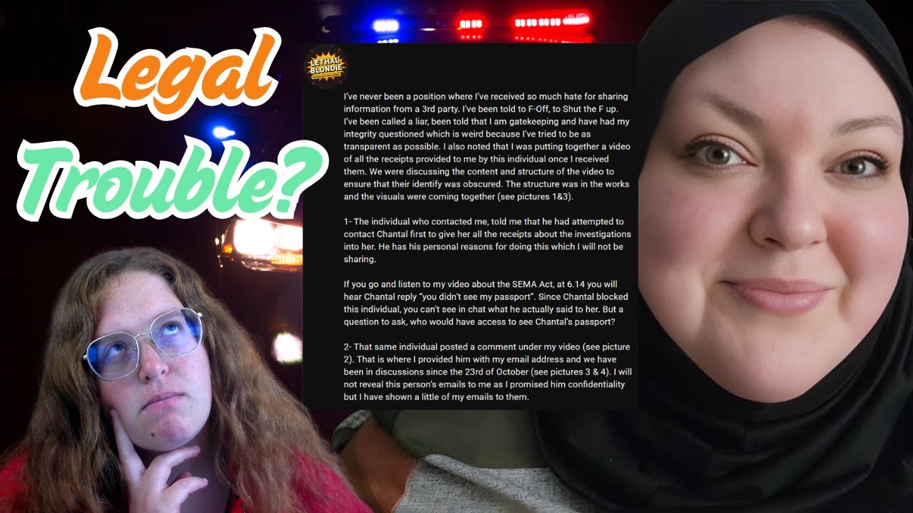 Is Chantal in Legal Trouble? | Lethal Blondie React
