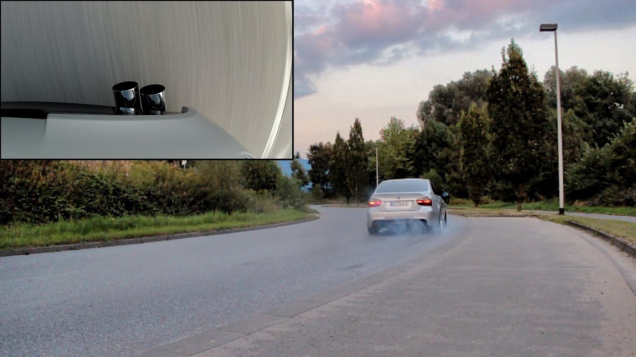 BMW e90 325i Performance ESD Handschalter manual Endschalldämpfer Exhaust Auspuff Sound Tuning