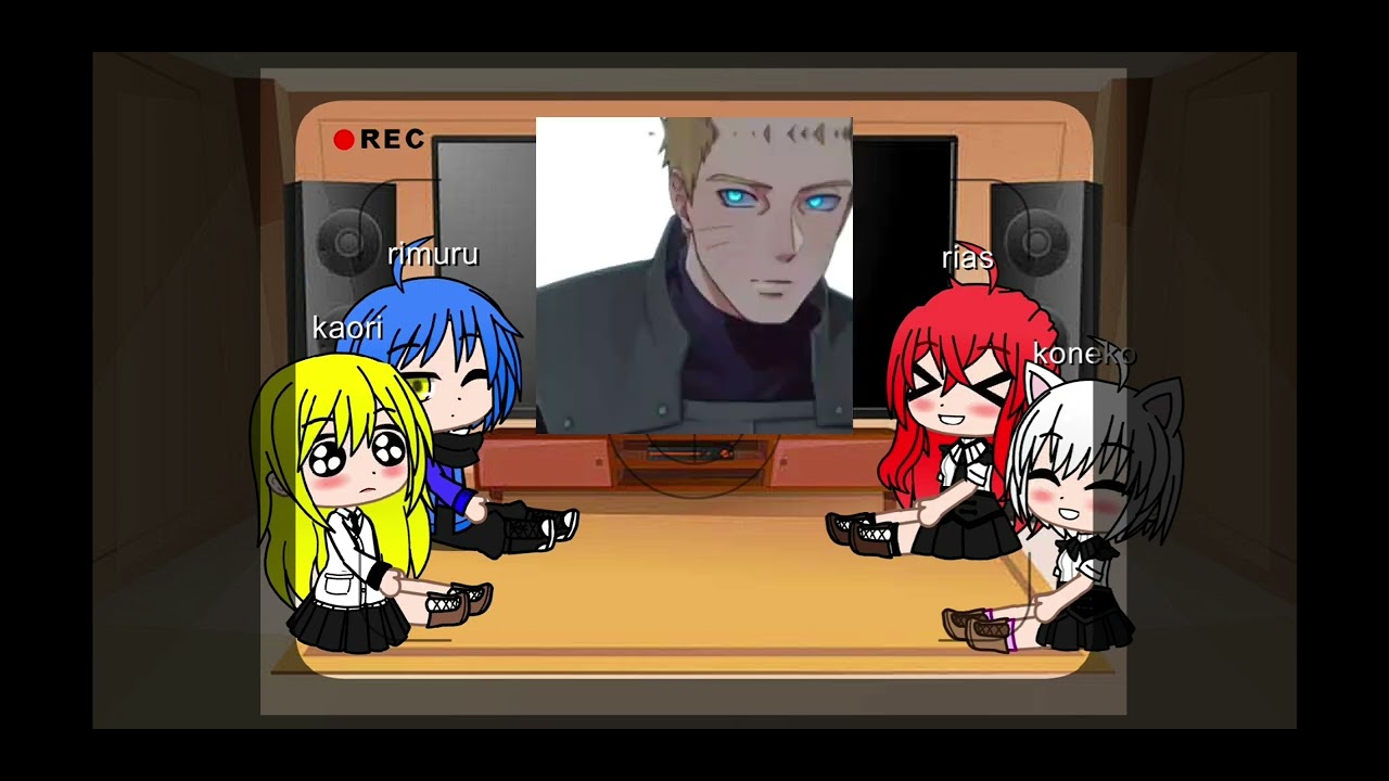 All anime girl's react to naruto | AMV | some of misstake// last part (part 4)