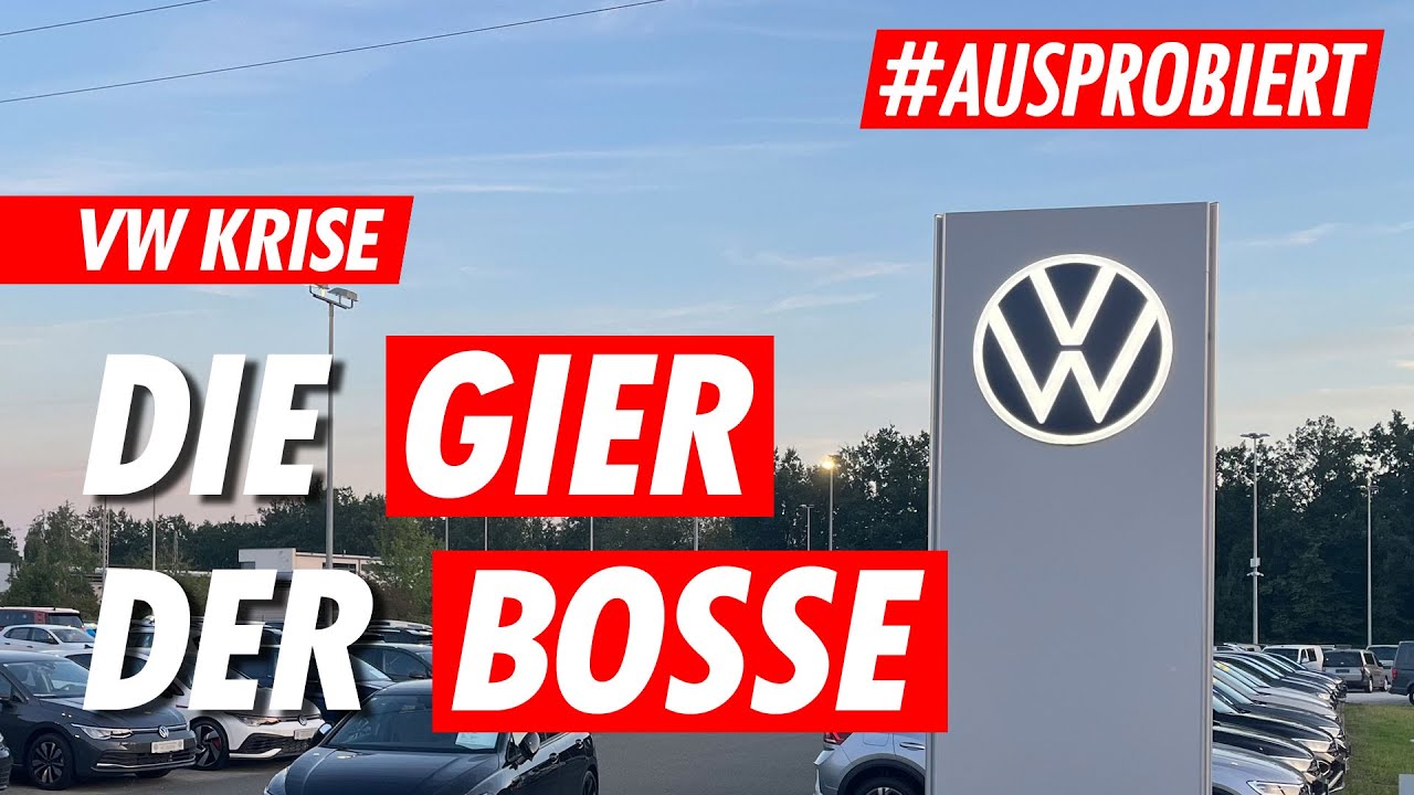 VW Krise: ALLES für die Rendite